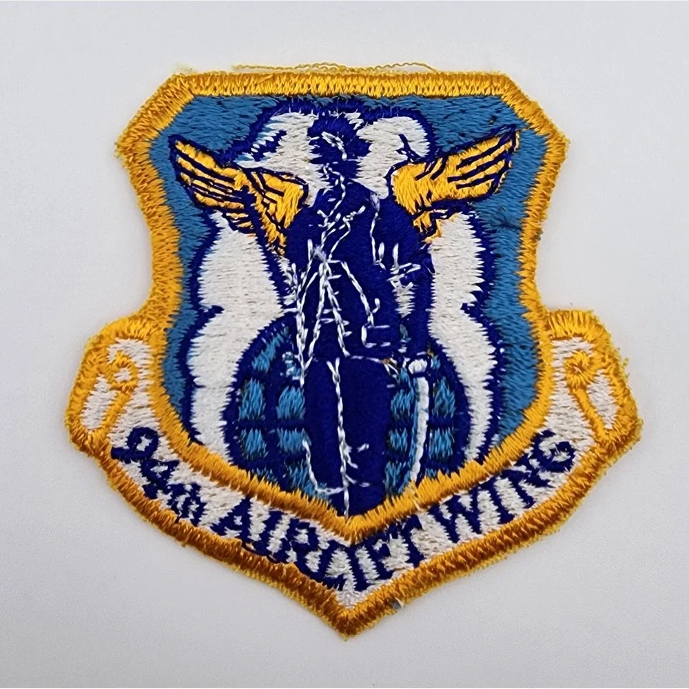 US AIR FORCE 94th Airlift Wing SQUADRON PATCH‎ ORIG USAF Rare Vtg 3